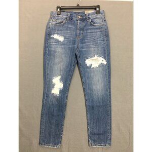 Siwy Jean Womens High-Rise Skinny Distressed Size 26 Giavanna Good Times Blue